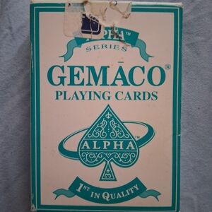 Alpha Series Playing Cards - Teal